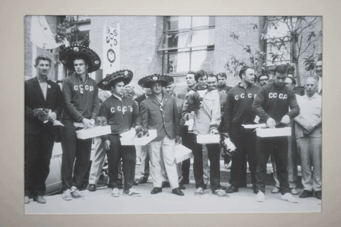 6. Сборная команда СССР в Мехико 1968г. Слева направо третий Б.С.Селицкий